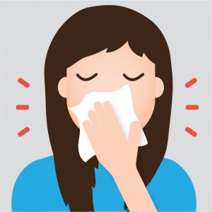 how to cover your sneeze graphic